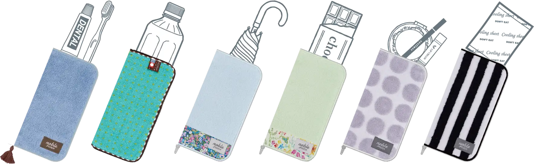 どっとポーチ .POUCH 使用イメージです