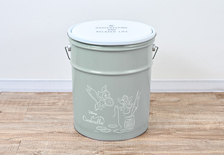 ディズニー エクルフルネスライフ ペール缶スツール シンデレラ