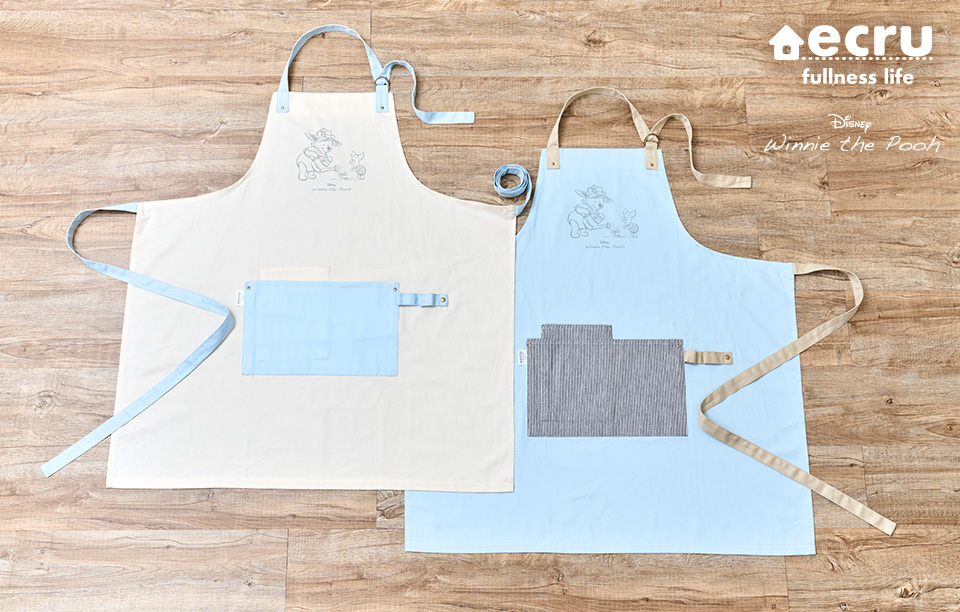 ディズニー エクル フルネスライフ くまのプーさん ワークエプロン