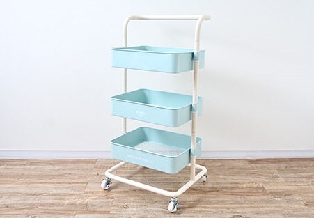 ディズニー エクルフルネスライフ 3段ラック くまのプーさん