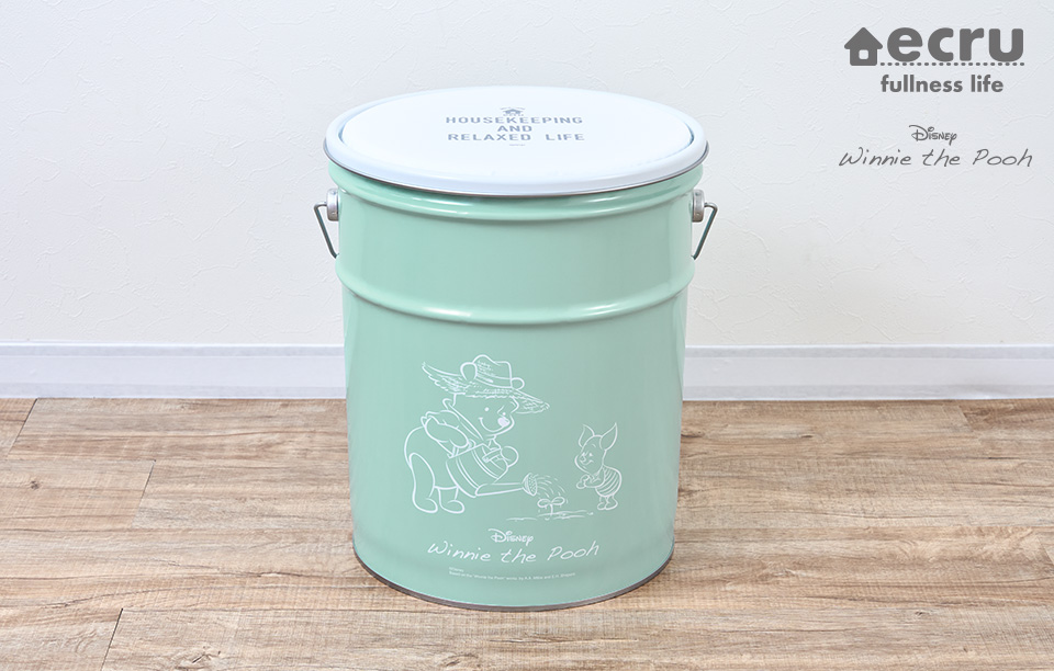 ディズニー エクル フルネスライフ くまのプーさん ペール缶スツール