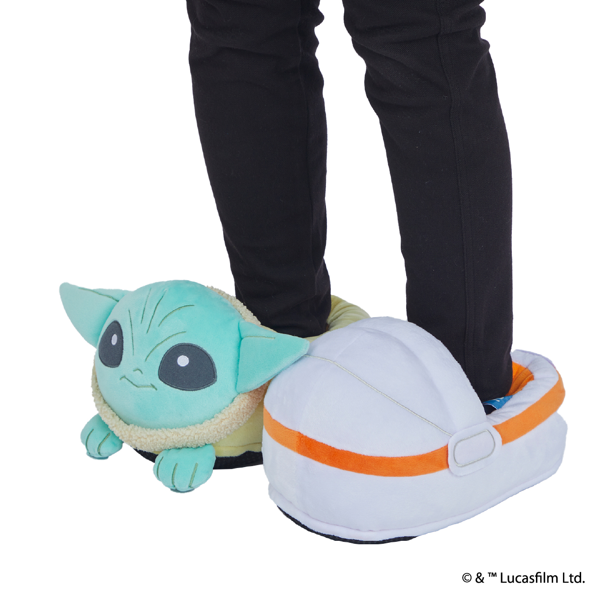 STAR WARS グローグー ぬいぐるみフットウォーマー（セット）