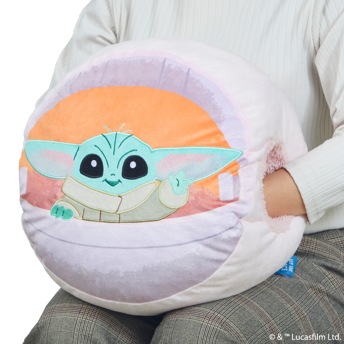 STAR WARS グローグー ハンドインクッション(ポッド型)