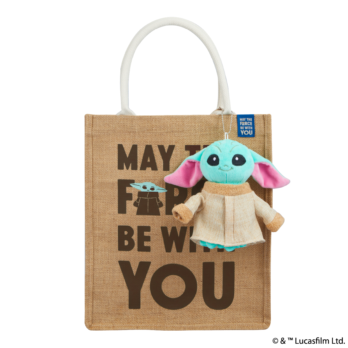 STAR WARS グローグー ジュートバッグA4（マスコット付）
