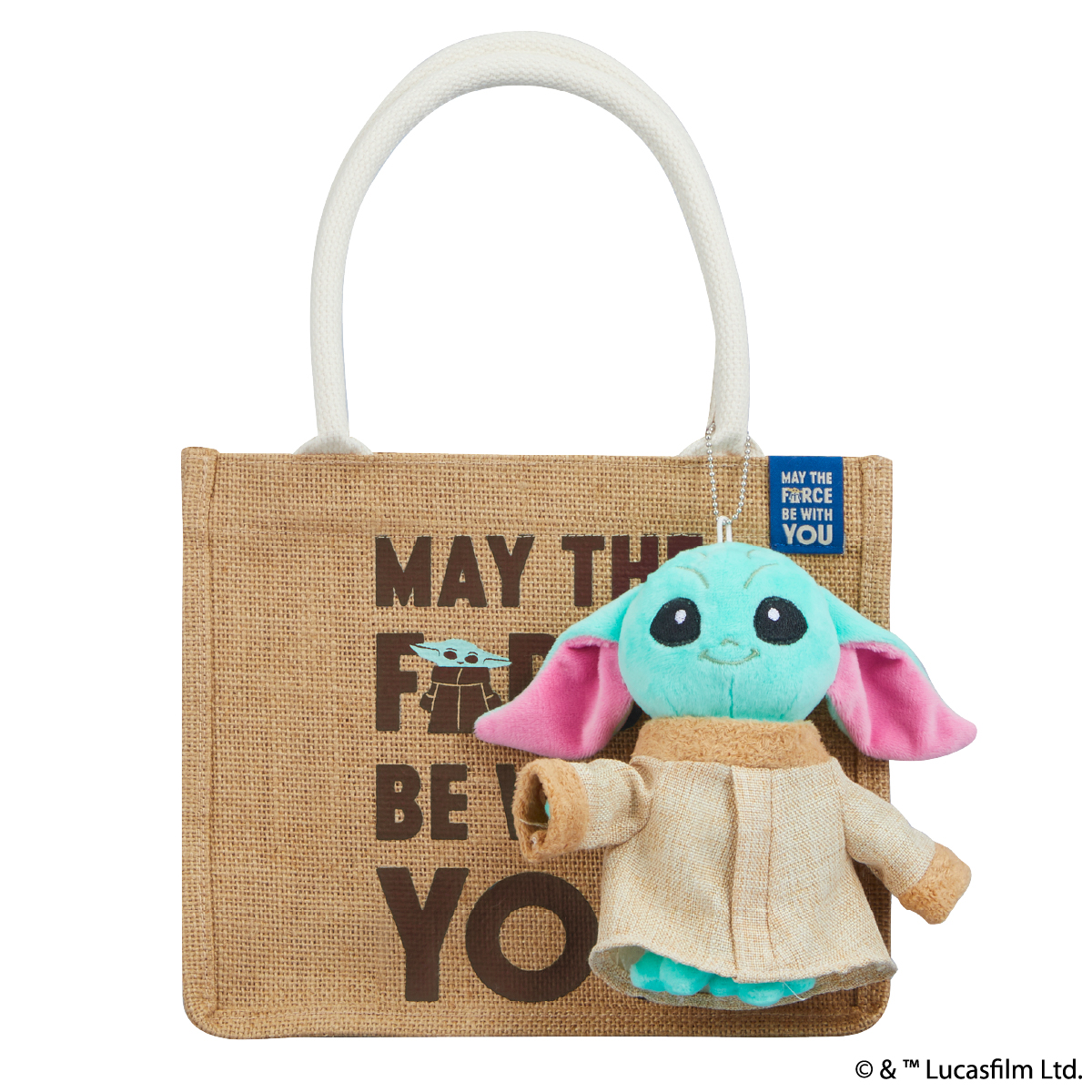 STAR WARS グローグー ジュートバッグ マスコット付(MINI)