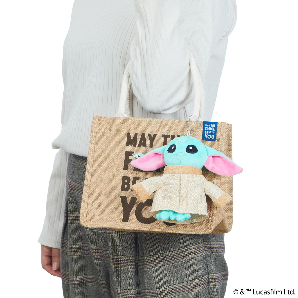 STAR WARS グローグー ジュートバッグ マスコット付(MINI)