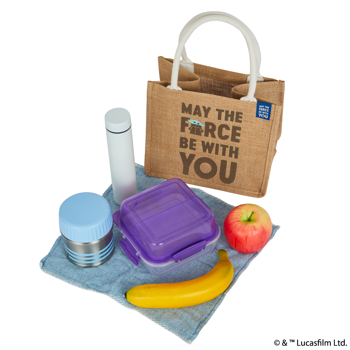 STAR WARS グローグー ジュートバッグ マスコット付(MINI)