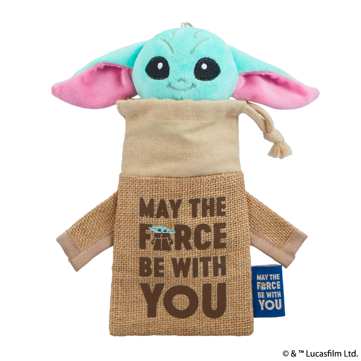 STAR WARS グローグー ジュートバッグ巾着（マスコット付）