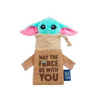 STAR WARS グローグー ジュートバッグ巾着（マスコット付）