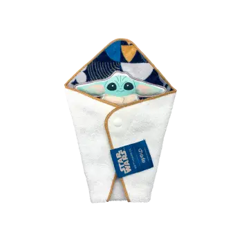 STAR WARS グローグー おくるみハンカチキャメル