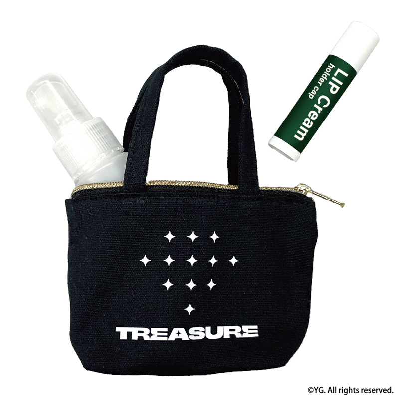 KRUNK×TREASURE ミニチュアバックボールチェーン 説明1