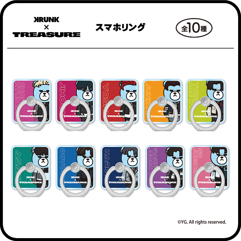 KRUNK×TREASURE インスタントフォトマグネット メインイメージ