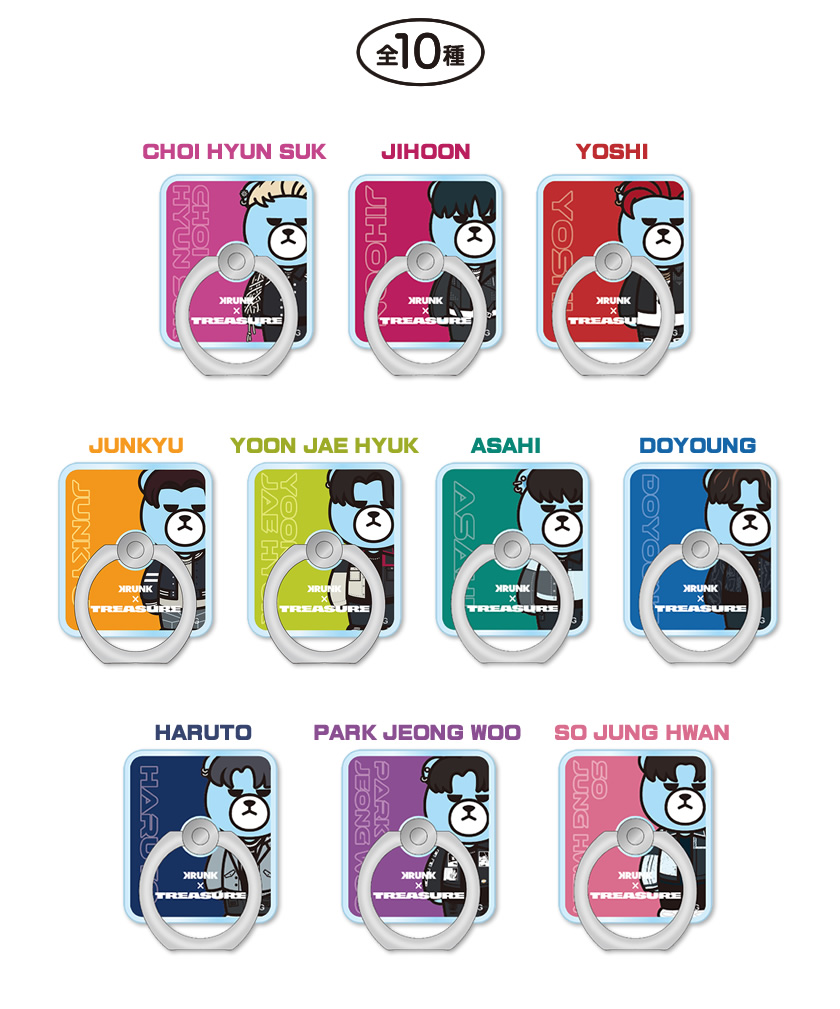 KRUNK×TREASURE インスタントフォトマグネット 商品説明2