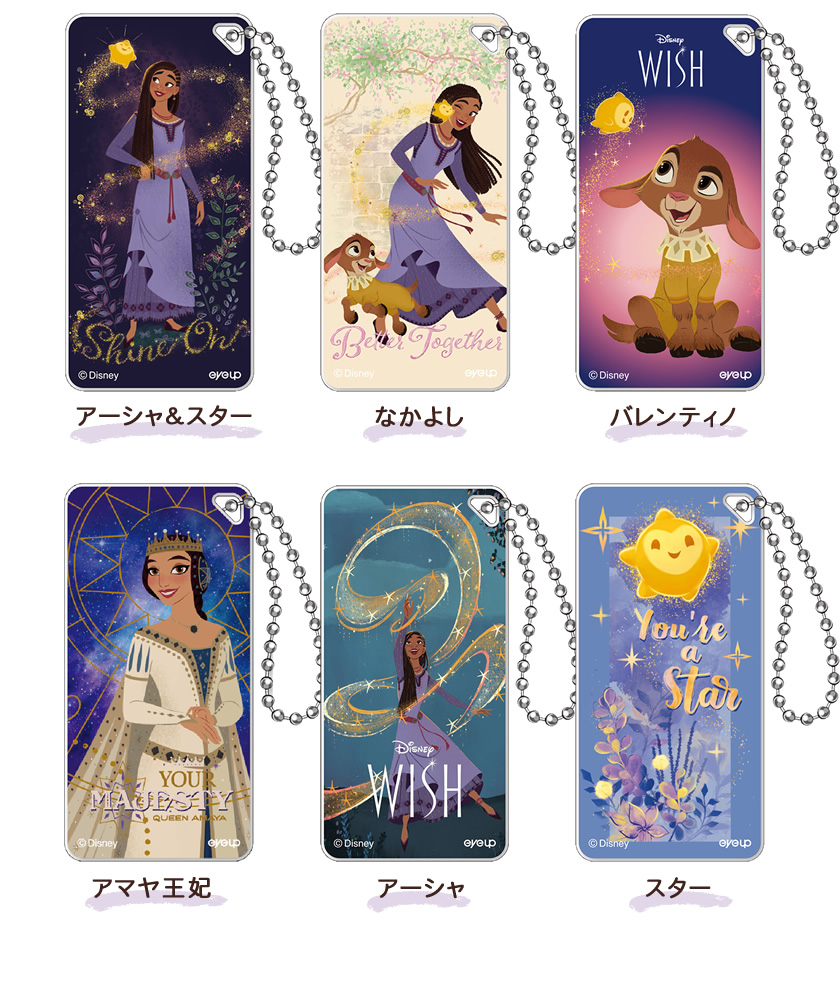 ディズニー ウィッシュ ドミテリアキーチェーン 説明2