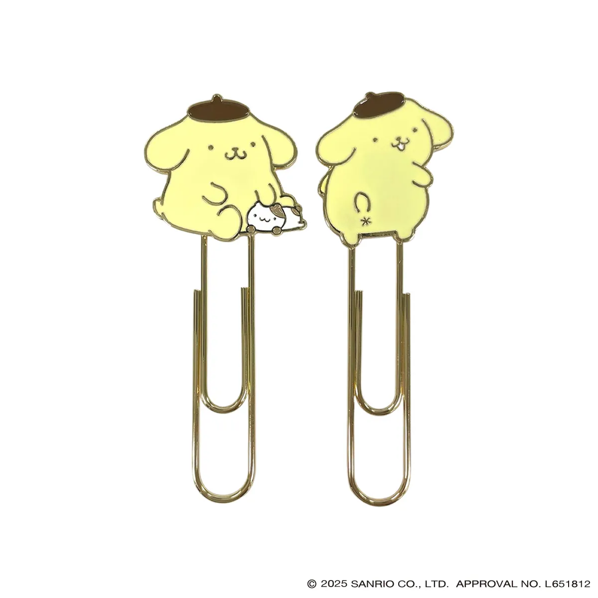 サンリオキャラクターズ メタルクリップセット ポムポムプリン