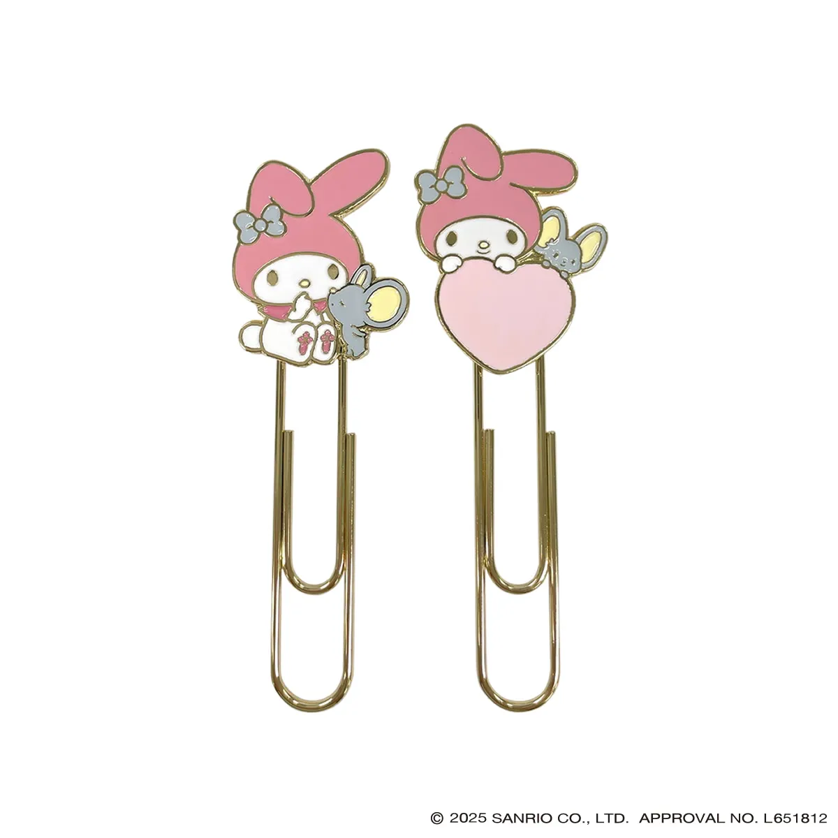 サンリオキャラクターズ メタルクリップセット マイメロディ