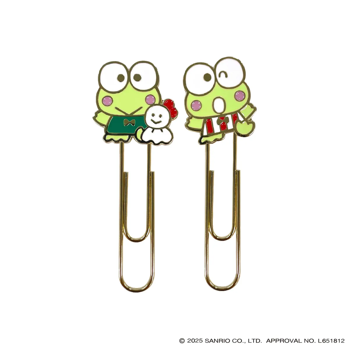 サンリオキャラクターズ メタルクリップセット けろけろけろっぴ