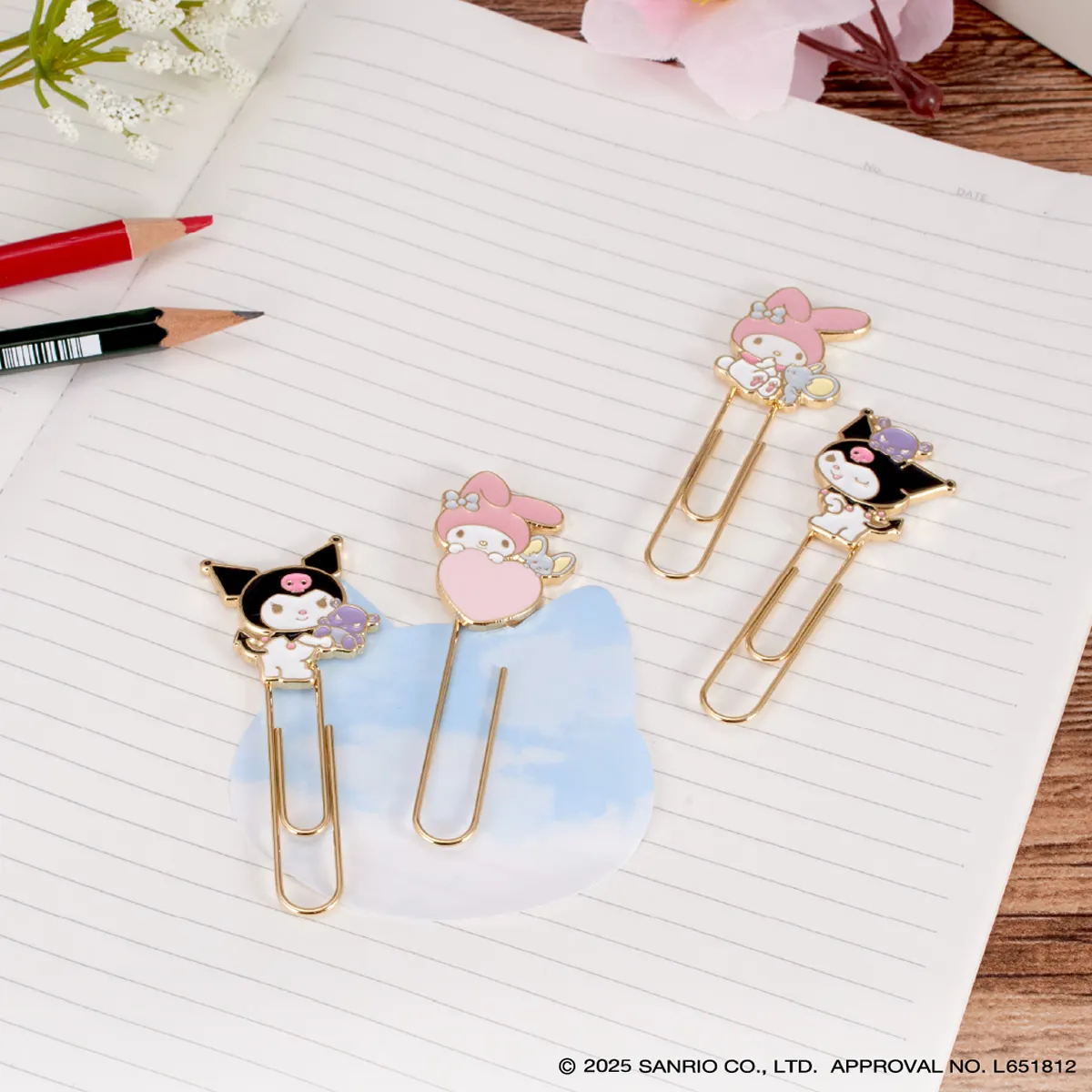 サンリオキャラクターズ メタルクリップセット