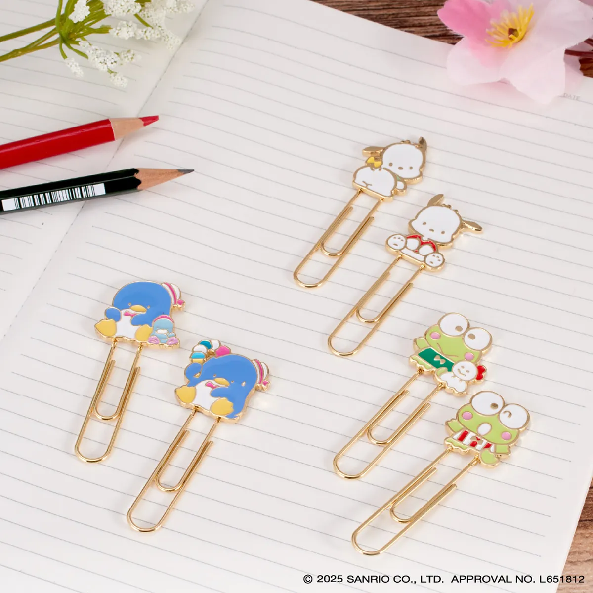 サンリオキャラクターズ メタルクリップセット