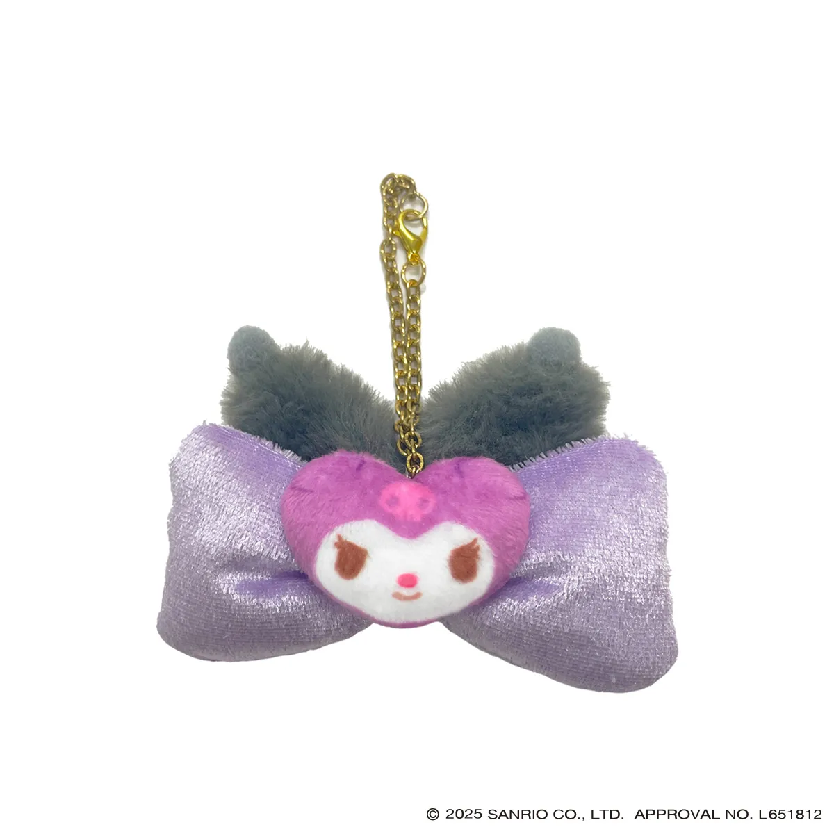 サンリオキャラクターズ ふわみみリボンバッグチャーム クロミ