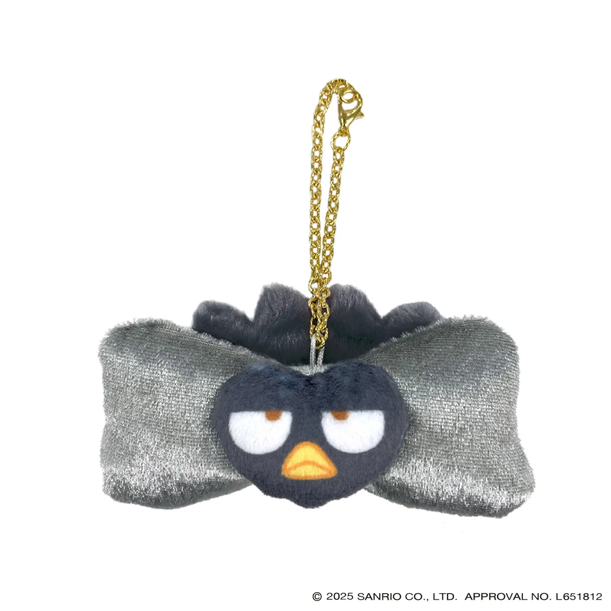 サンリオキャラクターズ ふわみみリボンバッグチャーム バッドばつ丸