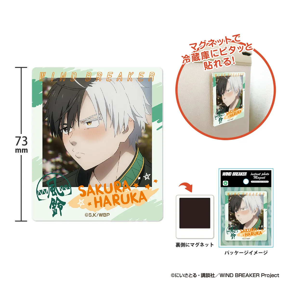 TVアニメ『WIND BREAKER』 インスタントフォトマグネット vol.2