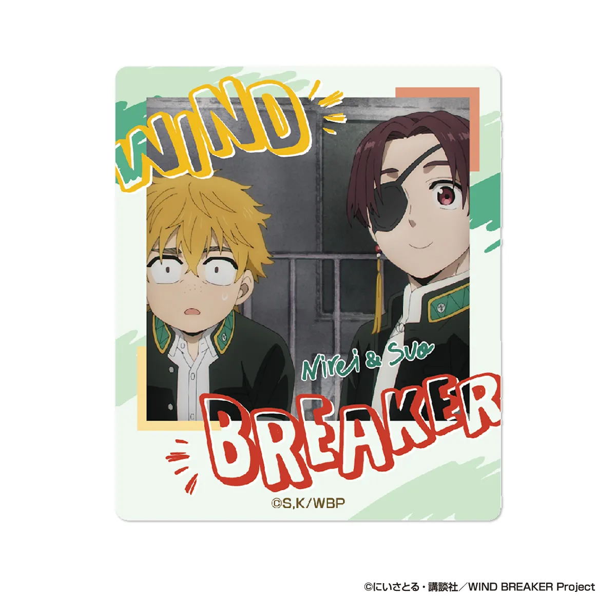TVアニメ『WIND BREAKER』 インスタントフォトマグネット vol.2 蘇枋&楡井
