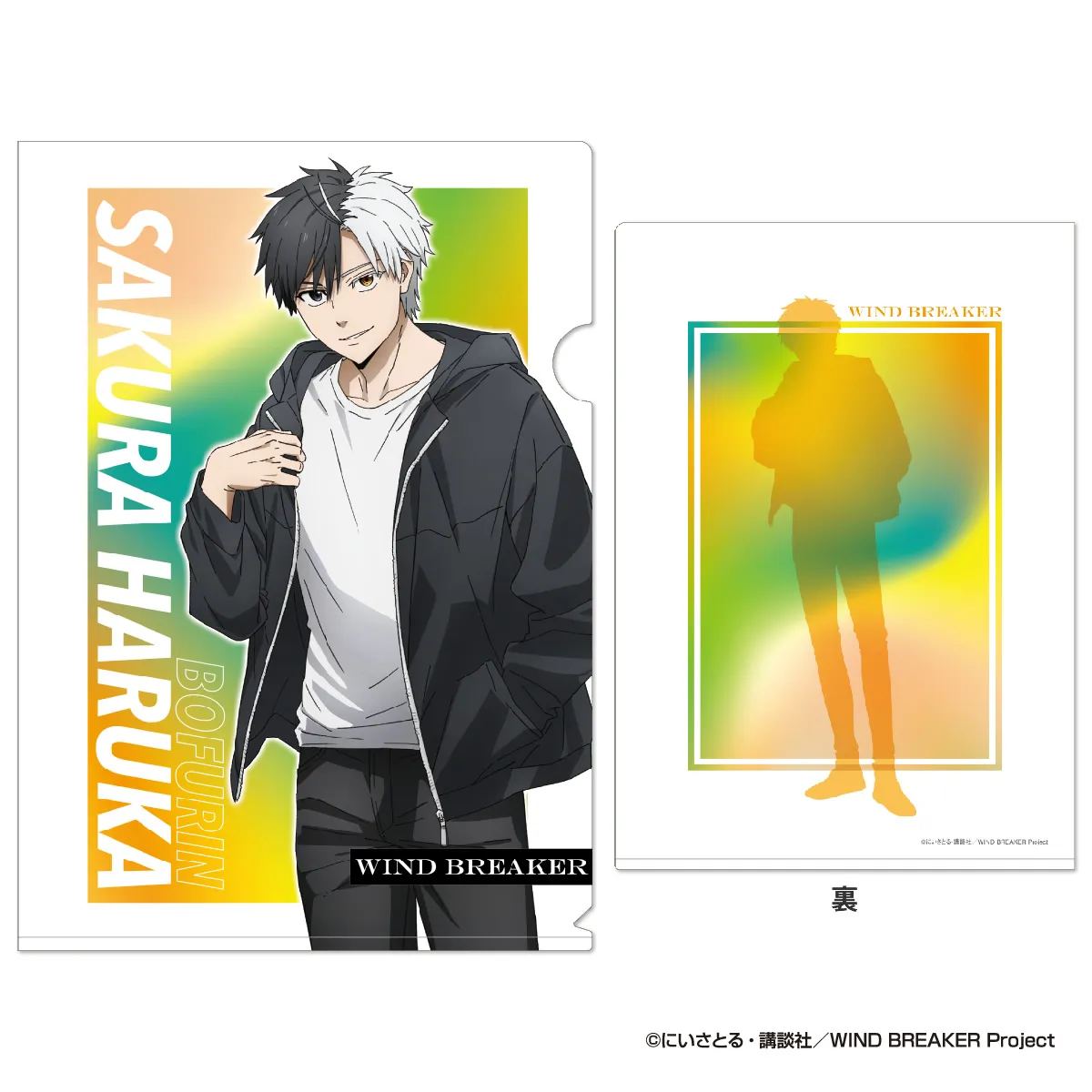 TVアニメ『WIND BREAKER』 メタリッククリアファイル 桜