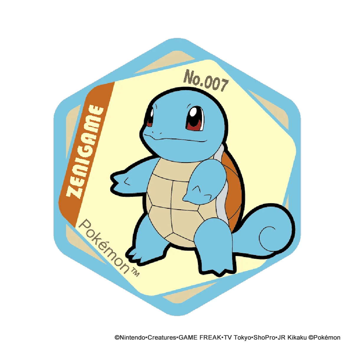 ポケットモンスター ハニカムアクリルマグネット vol.6 ゼニガメ