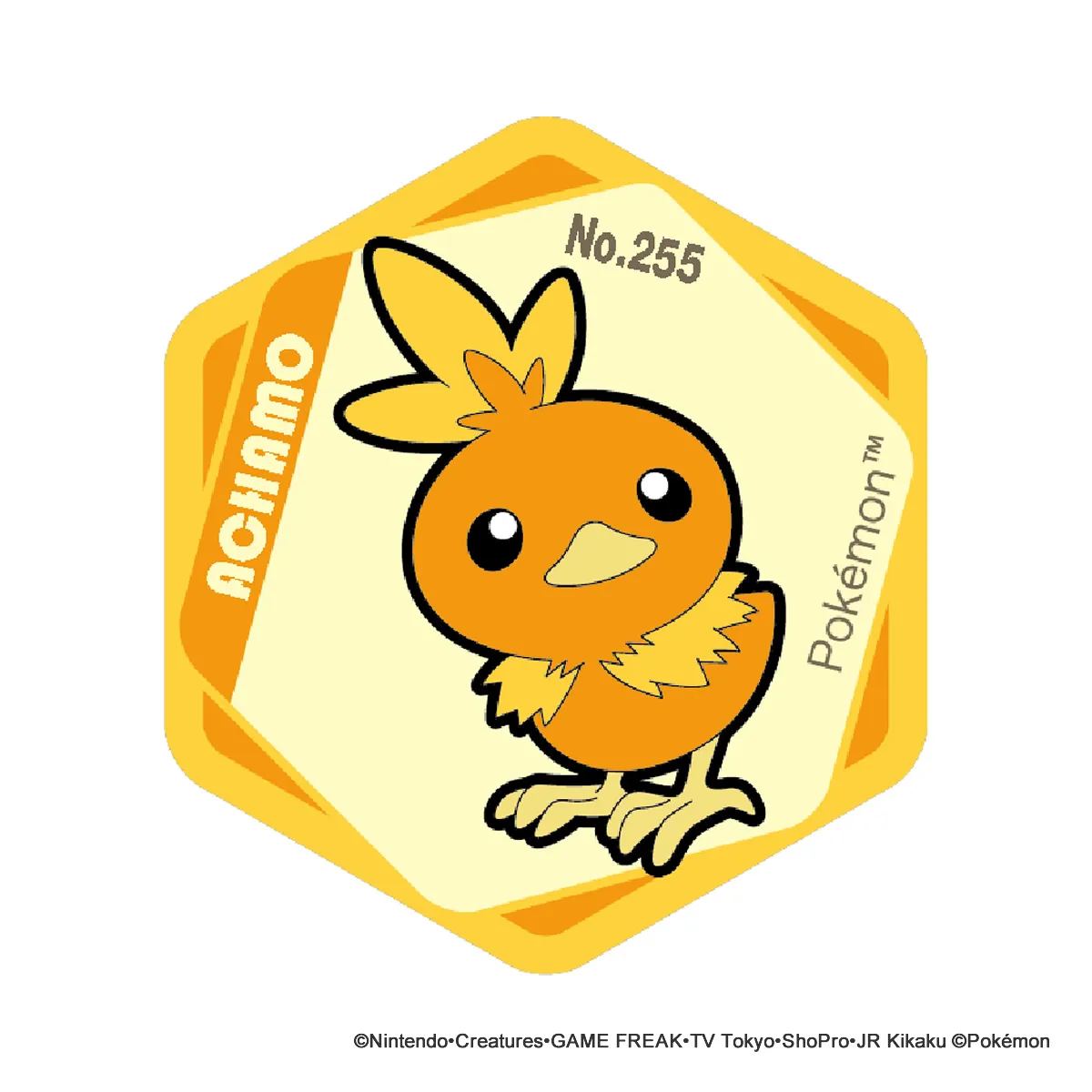 ポケットモンスター ハニカムアクリルマグネット vol.6 アチャモ