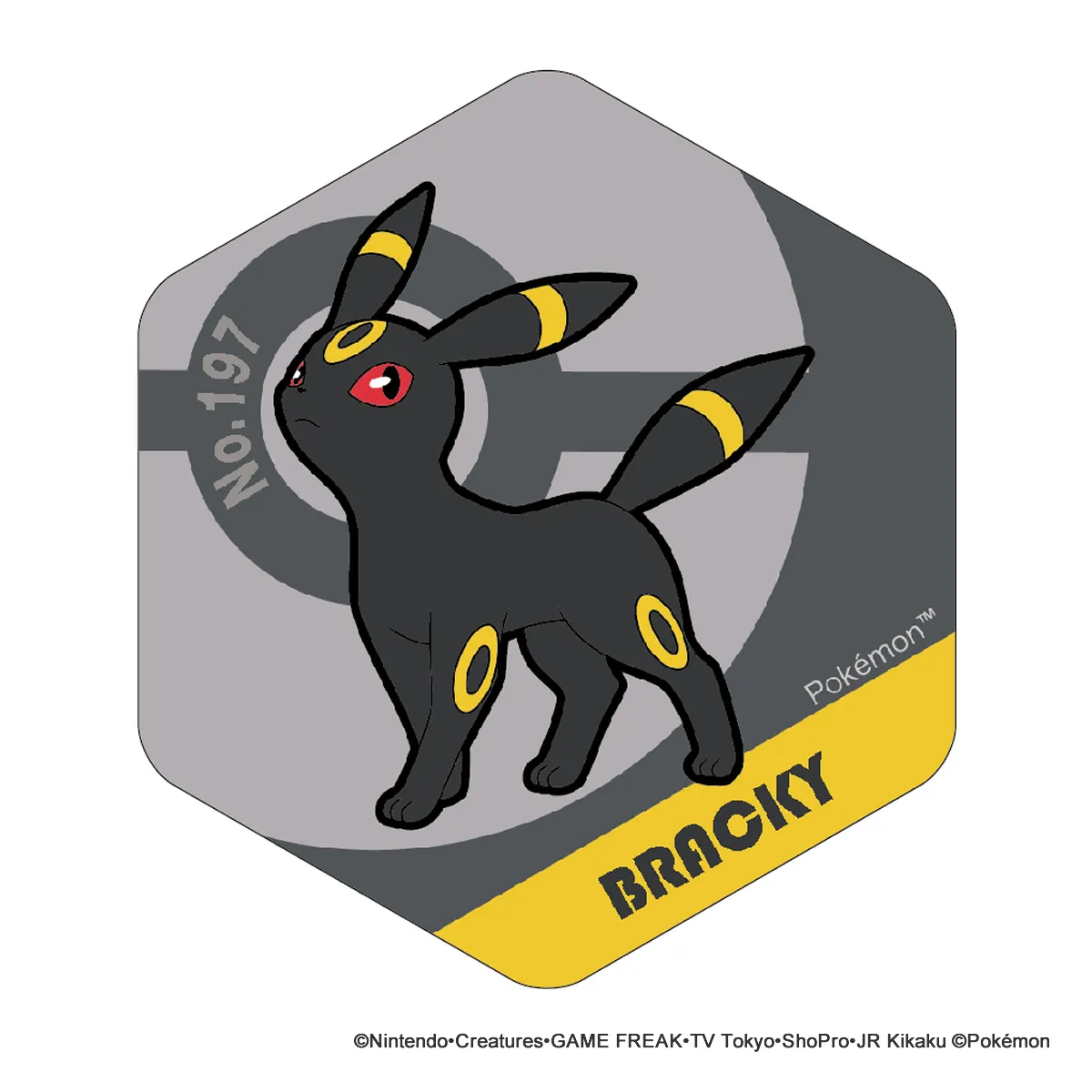 ポケットモンスター ハニカムアクリルマグネット BIG vol.3 ブラッキー