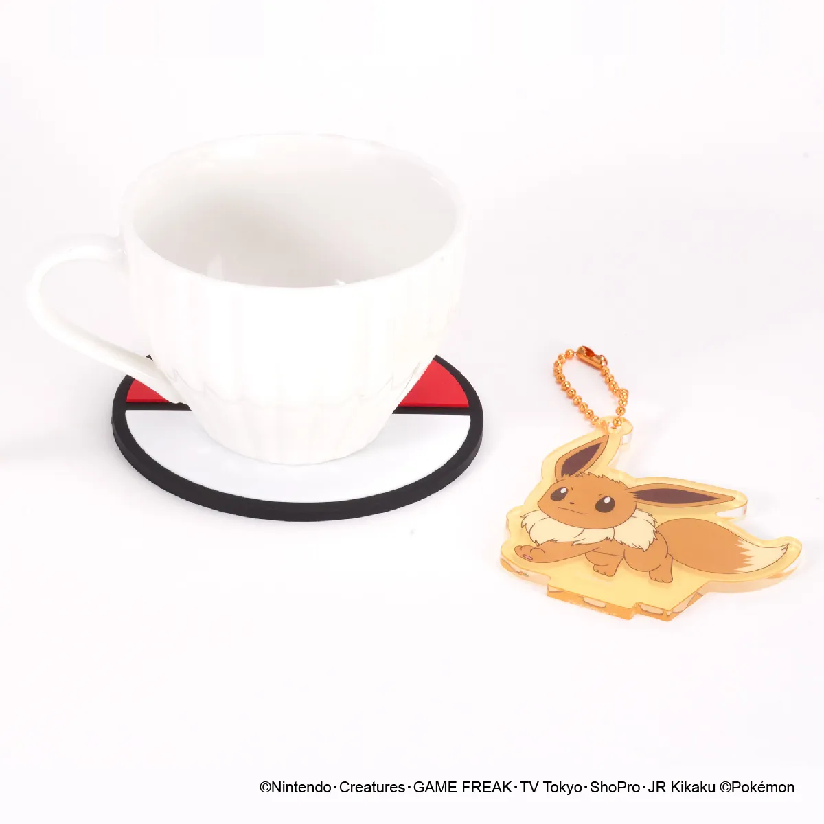 ポケットモンスター スタンドコースターキーチェーン
