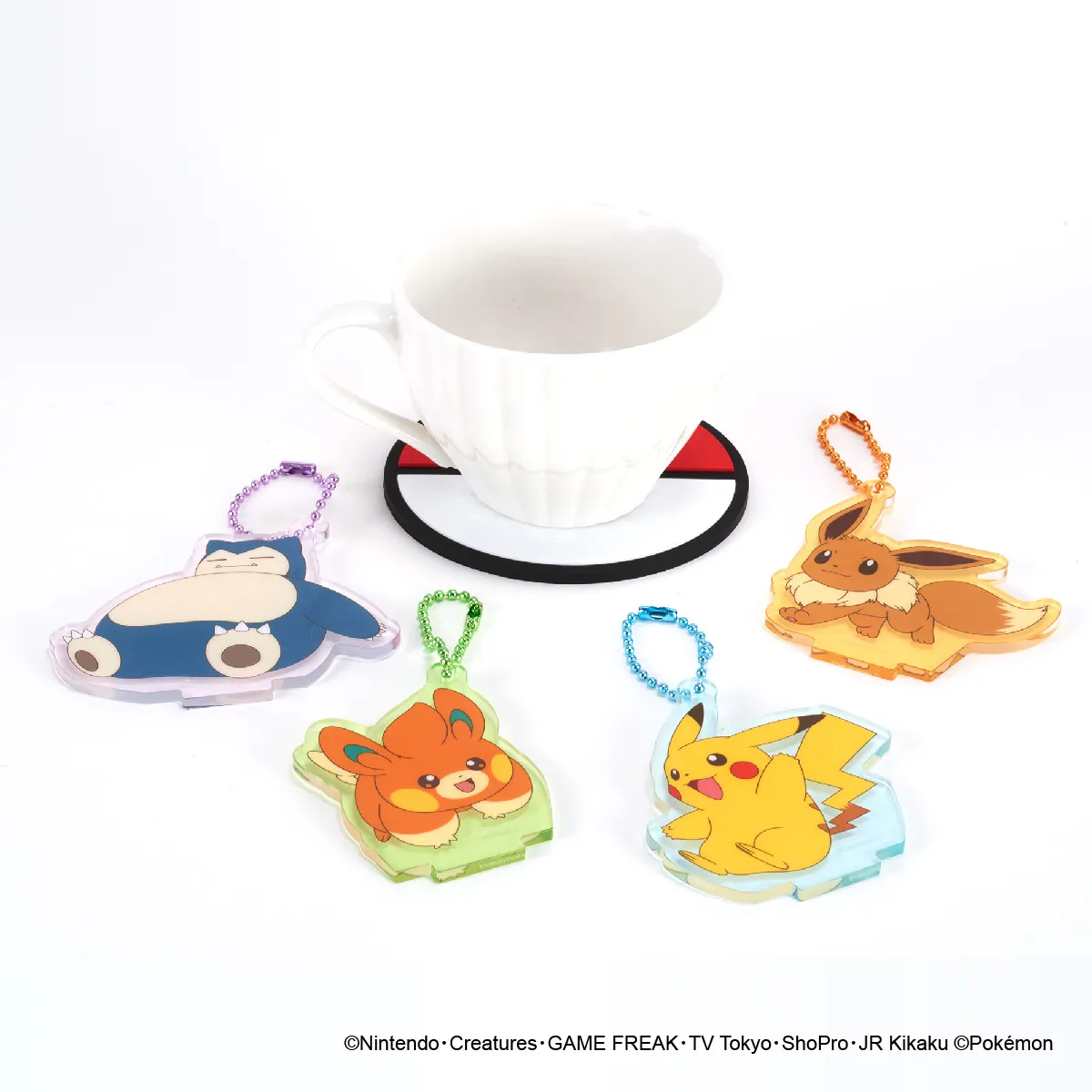 ポケットモンスター スタンドコースターキーチェーン