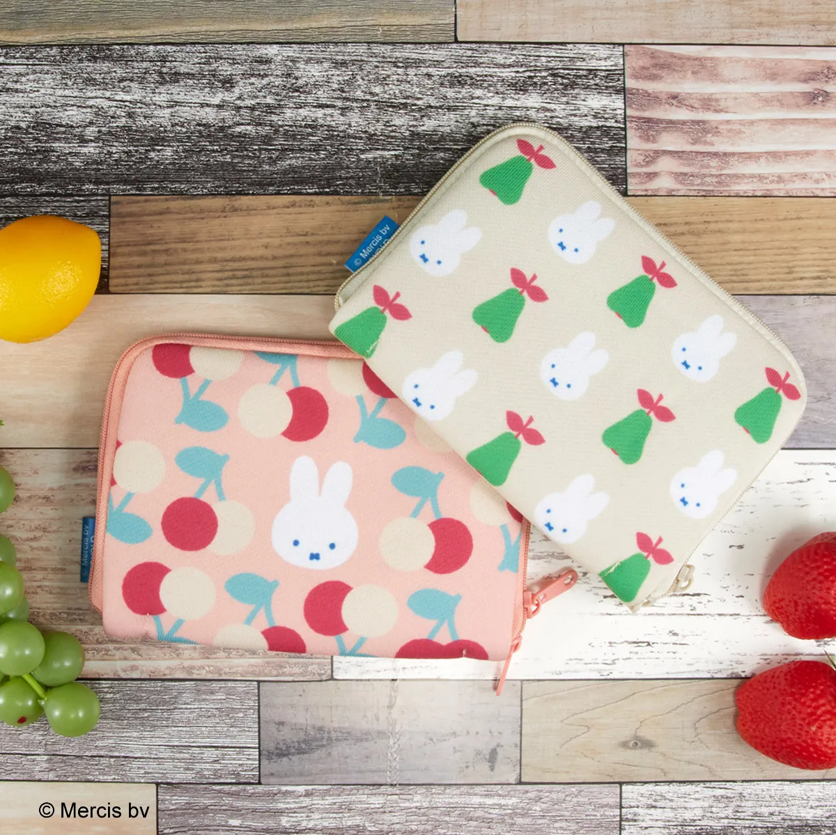 どっとポーチ ミッフィー フルーツ ショート 