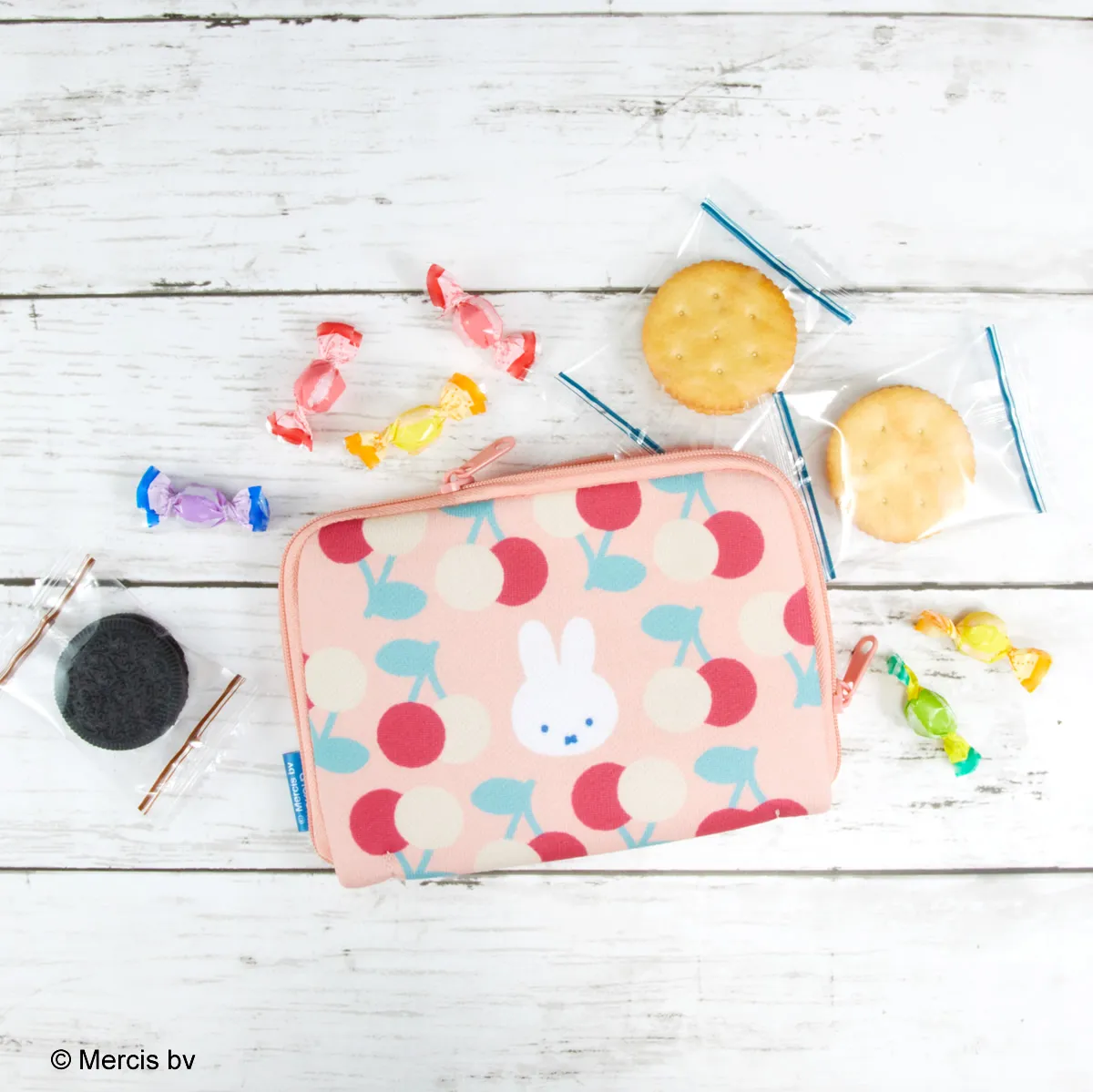 どっとポーチ ミッフィー フルーツ ショート 