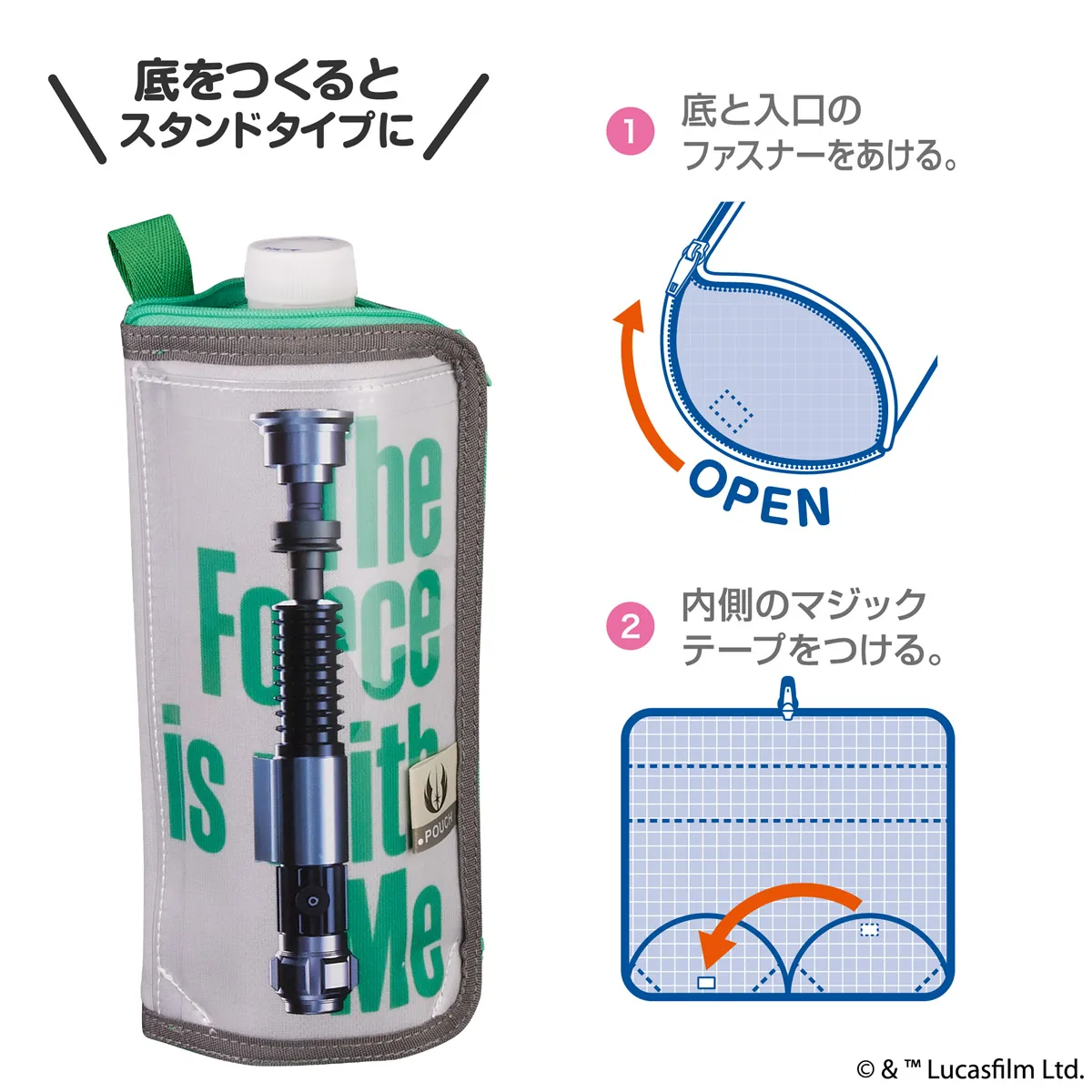 どっとポーチ STAR WARS キープスタンド