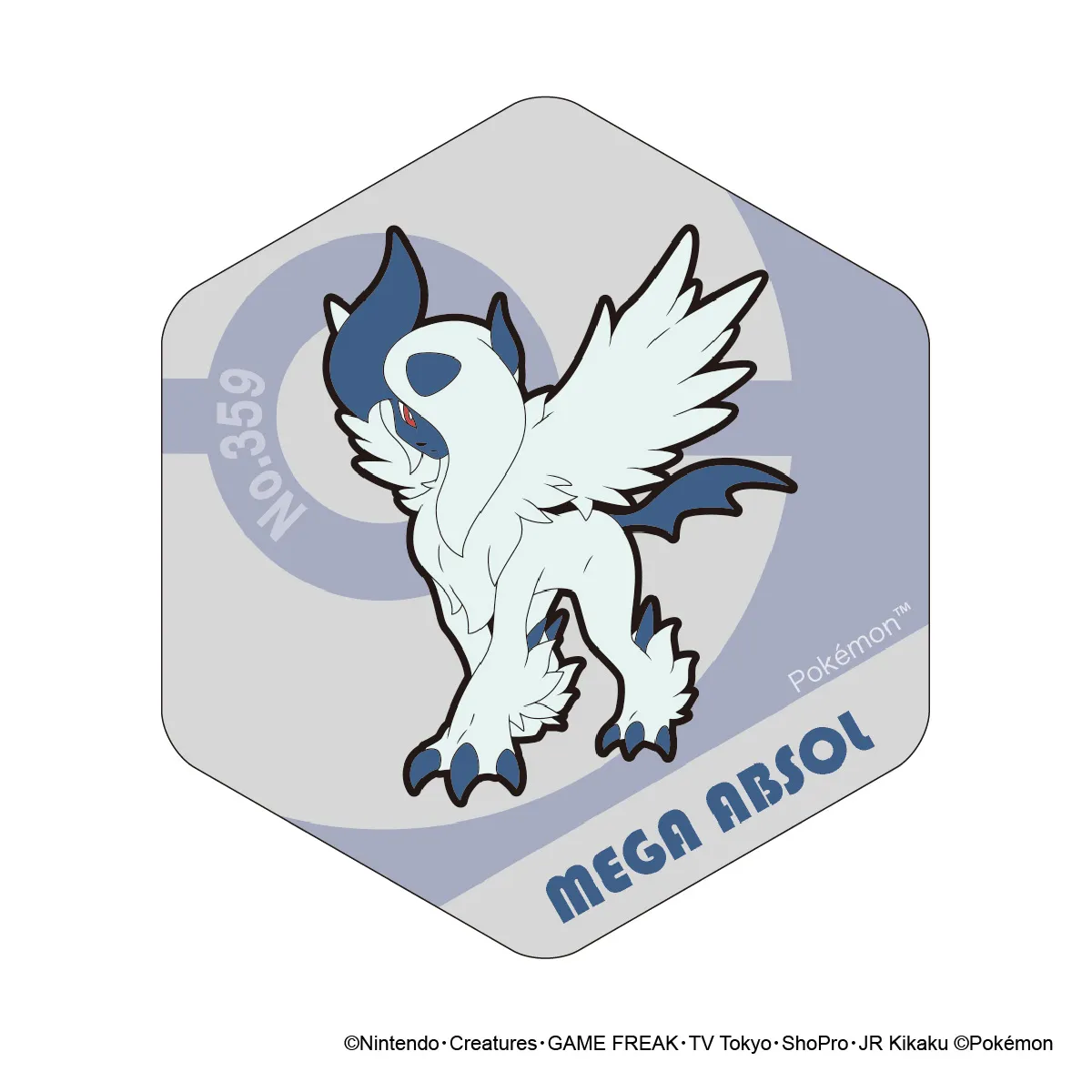 ポケットモンスター ハニカムアクリルマグネット BIG vol.5 メガアブソル