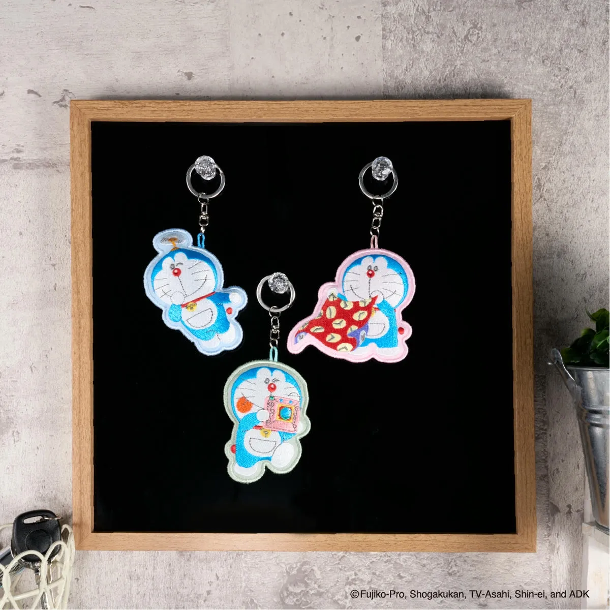 アイアップ公式通販】ドラえもん 刺繍マスコットキーチェーン