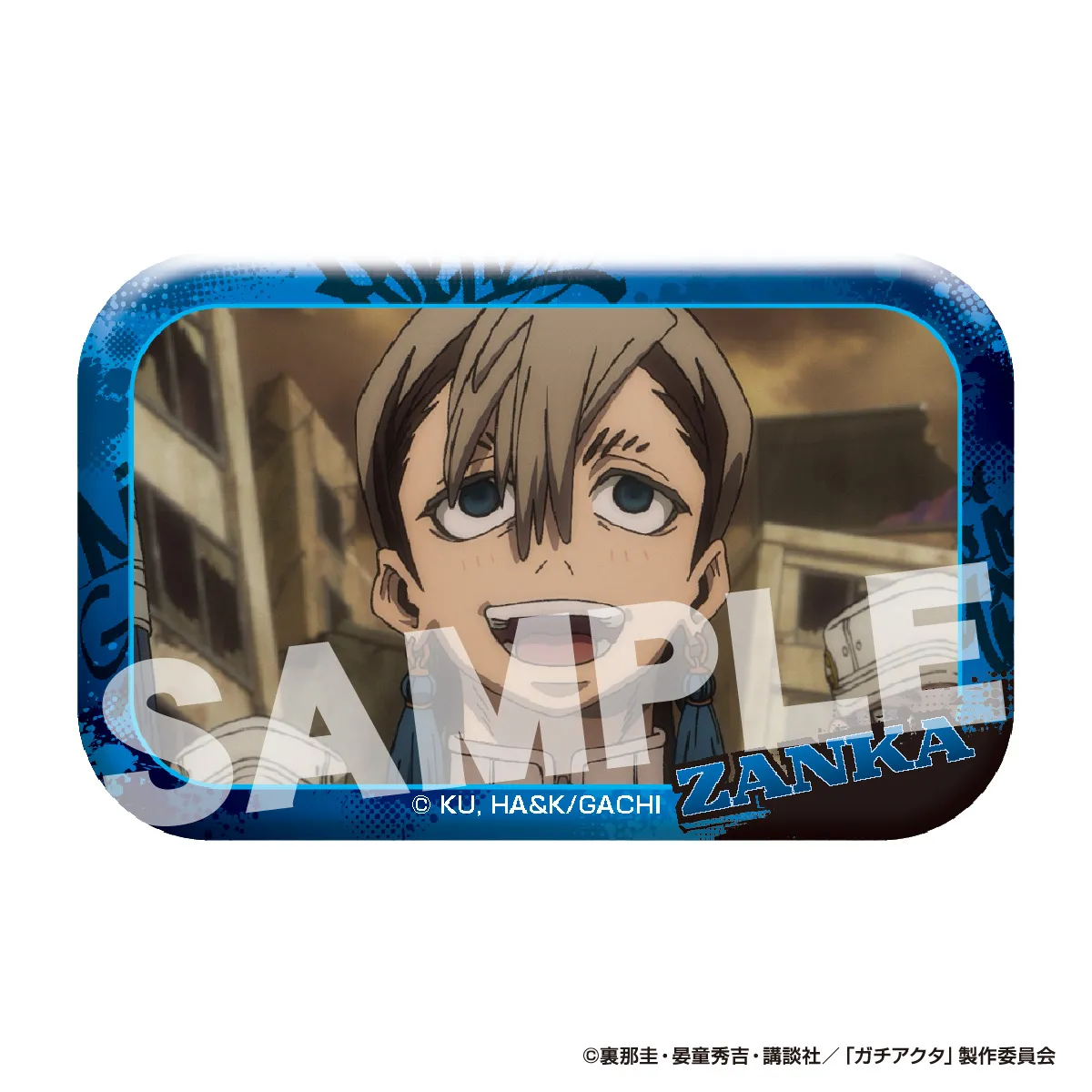 TVアニメ『ガチアクタ』 メモリアルカット缶バッジ ザンカ