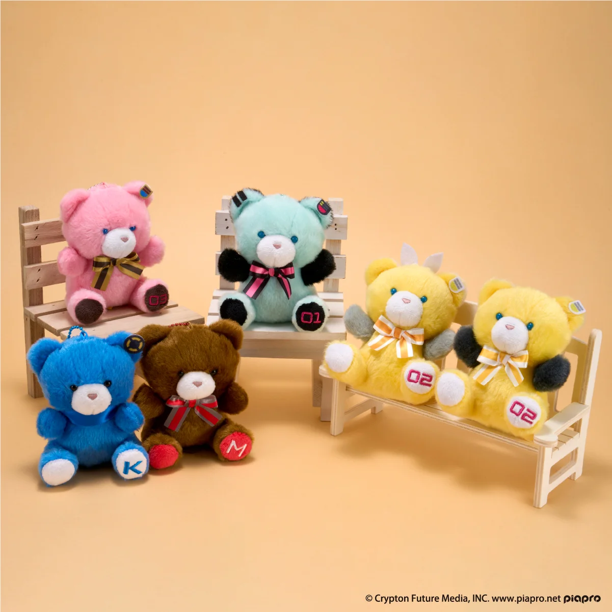 ピアプロキャラクターズ ぷちべあマスコット