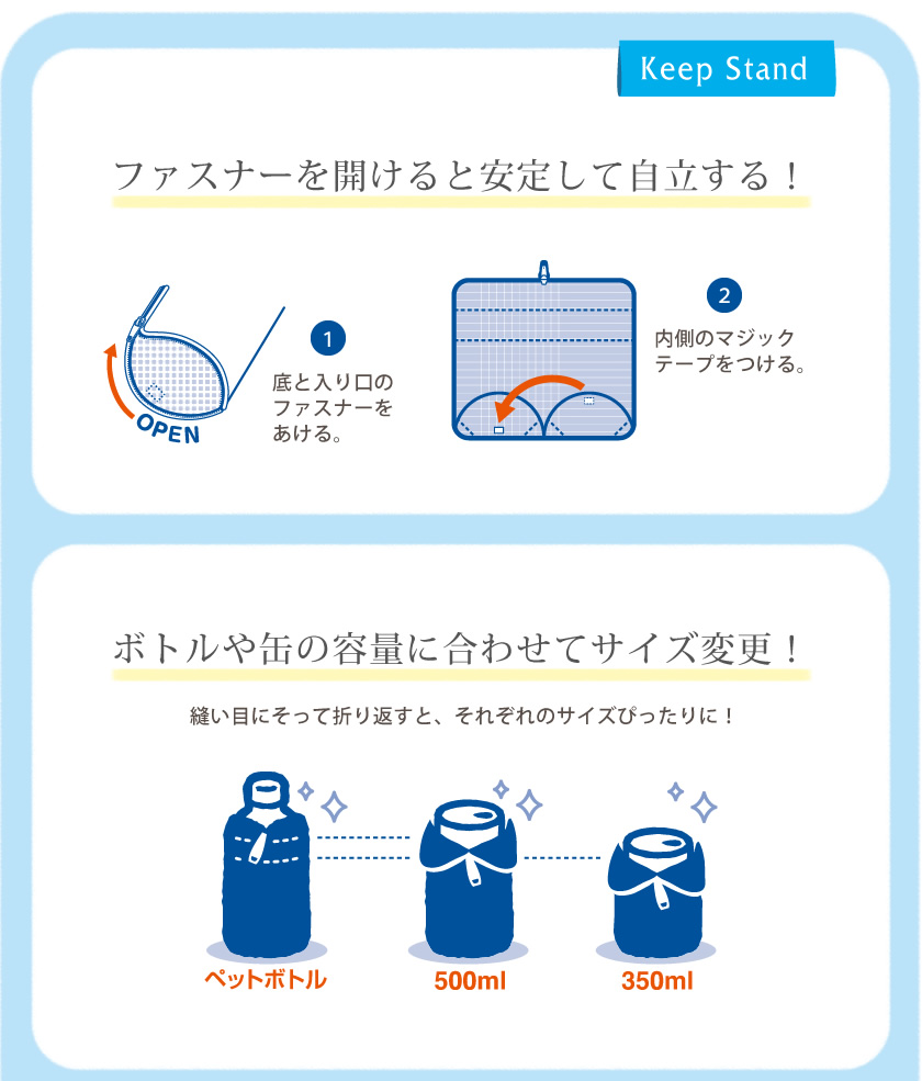 どっとポーチ キープスタンドとは