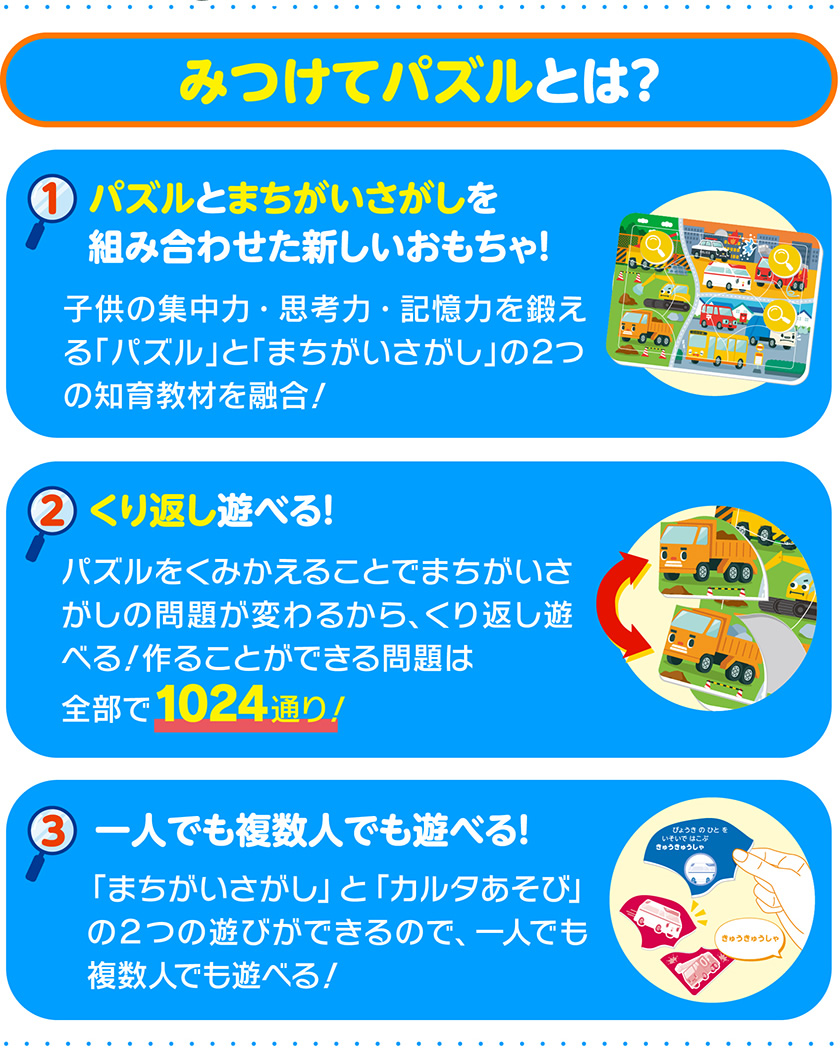 みつけてパズル（はたらくのりもの）とは？