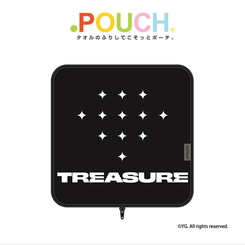 どっとポーチ KRUNK×TREASURE メインイメージ