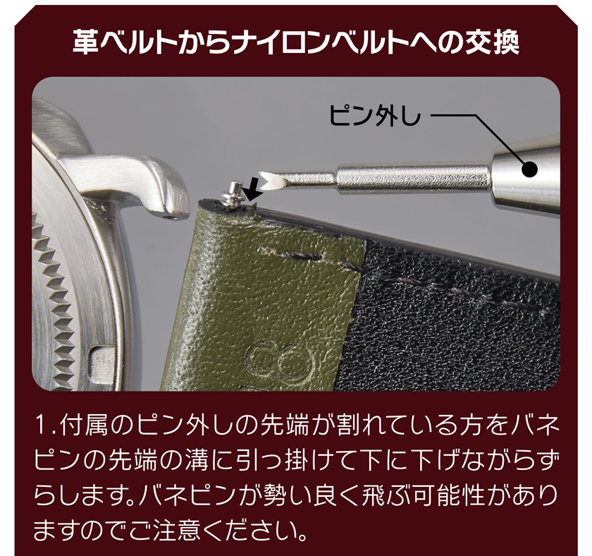 ベルトの交換方法１
