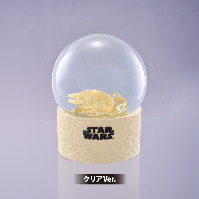 STAR WARS/ギミック付スノードーム 「ミレニアム・ファルコン」(クリアVer.)