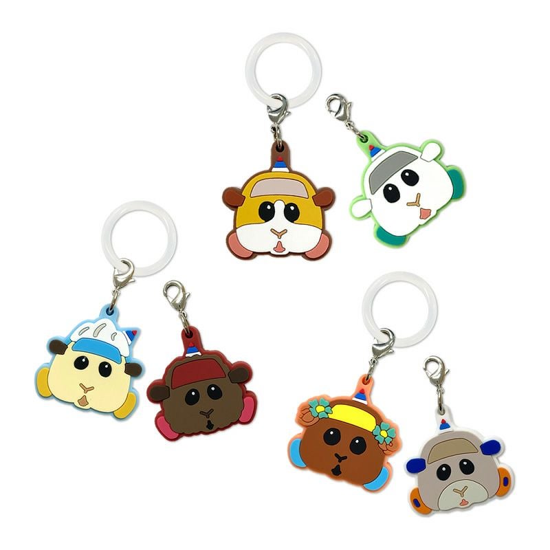 アイアップ公式通販】PUI PUI モルカー ラバーマーカーチャームセット