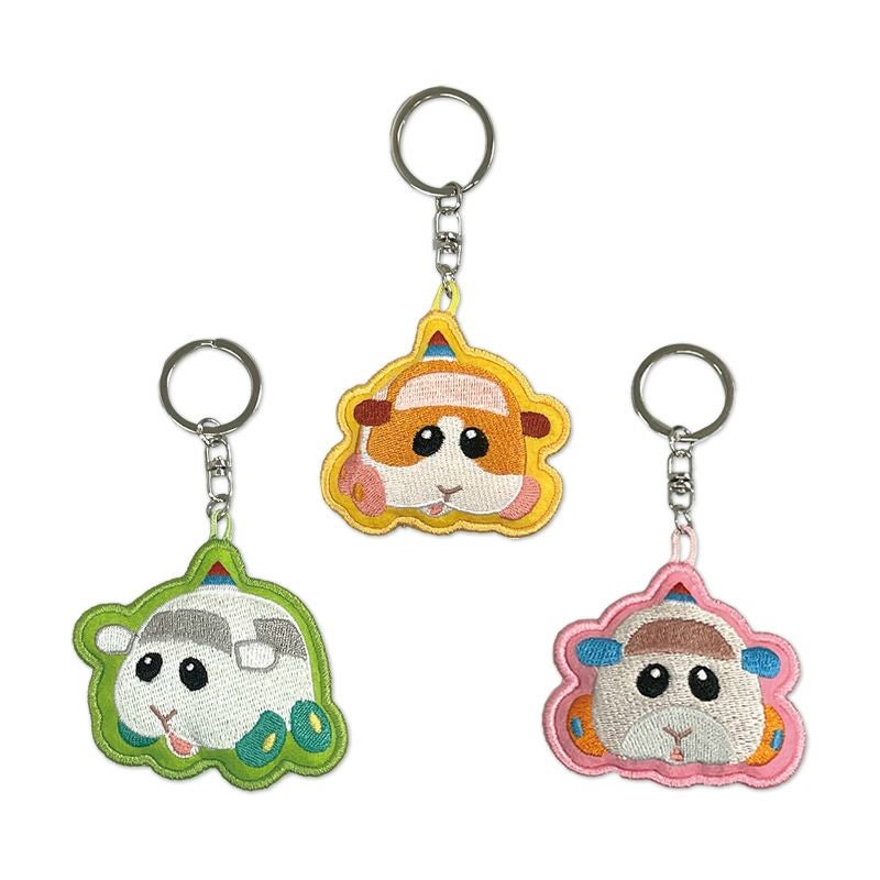 アイアップ公式通販】PUI PUI モルカー 刺繍マスコットキーホルダー