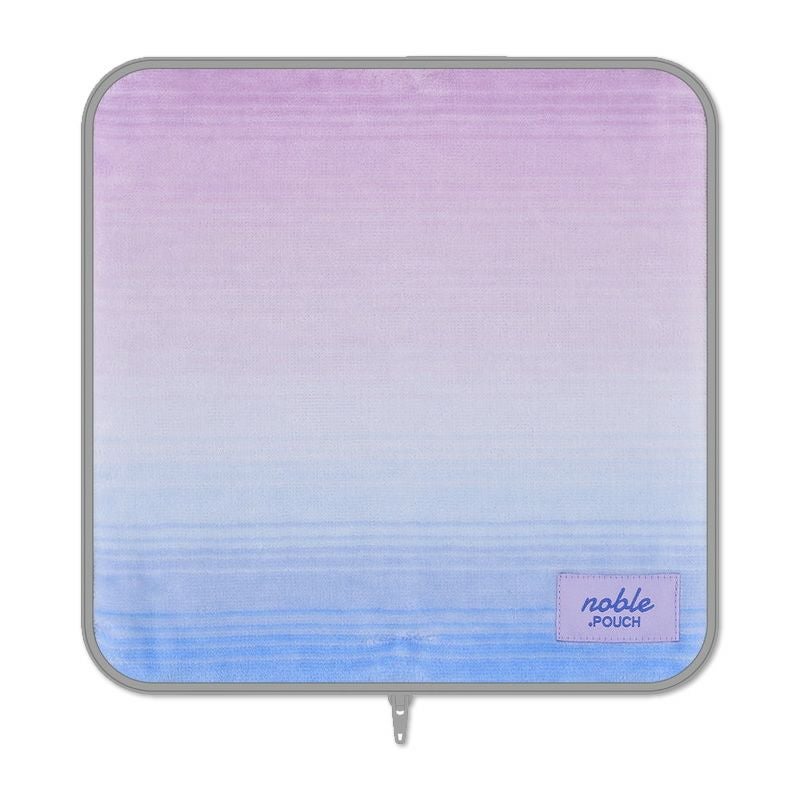 どっとポーチ noble ミックス　グラデーションブルー