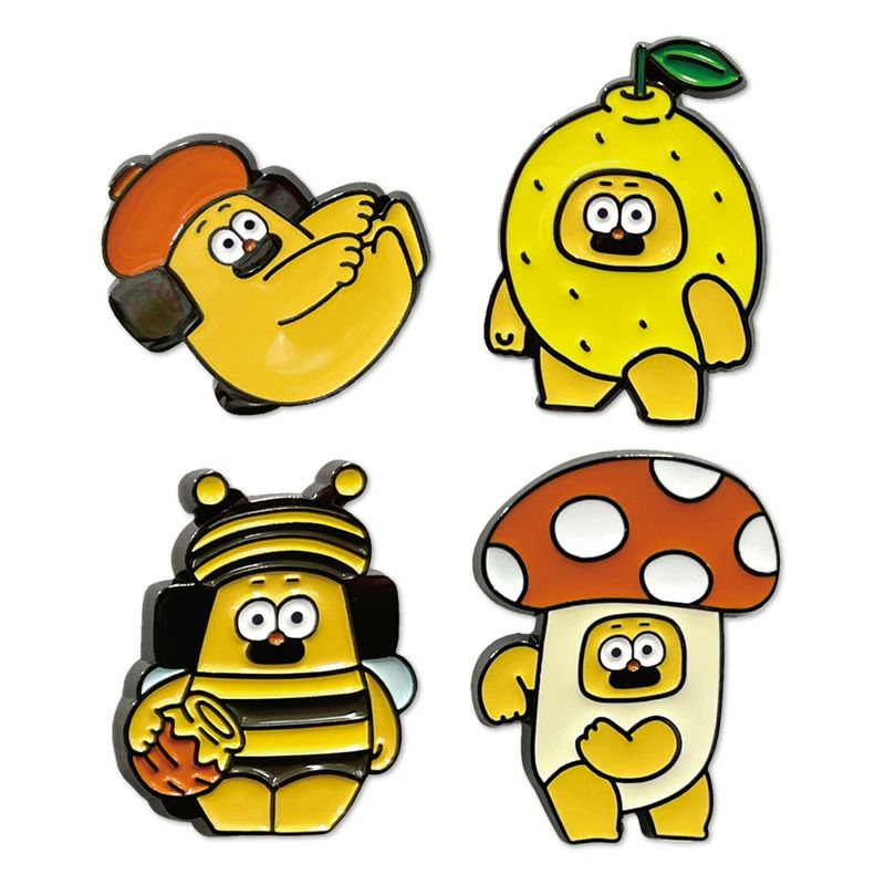 アイアップ公式通販】おひげのポン ピンバッジ｜バッジ