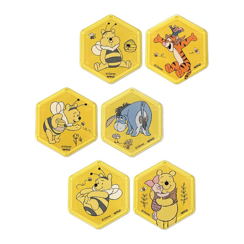 アイアップ公式通販】くまのプーさん ハニカムアクリルマグネット